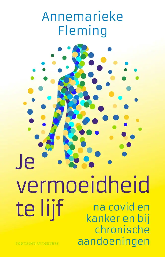 kaft van een boek, geel met tekst