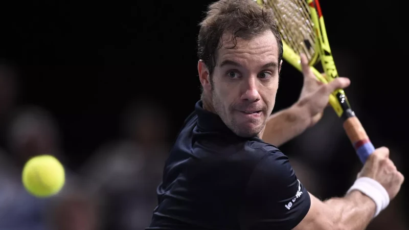 De gratie van de enkelhandige backhand