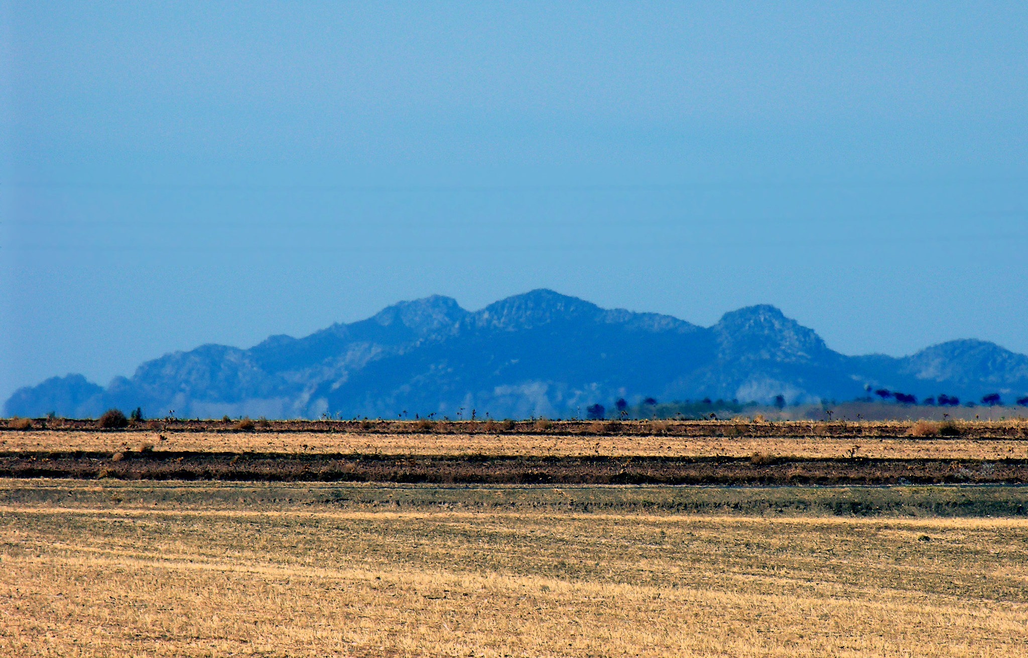 Spaans, dor landschap