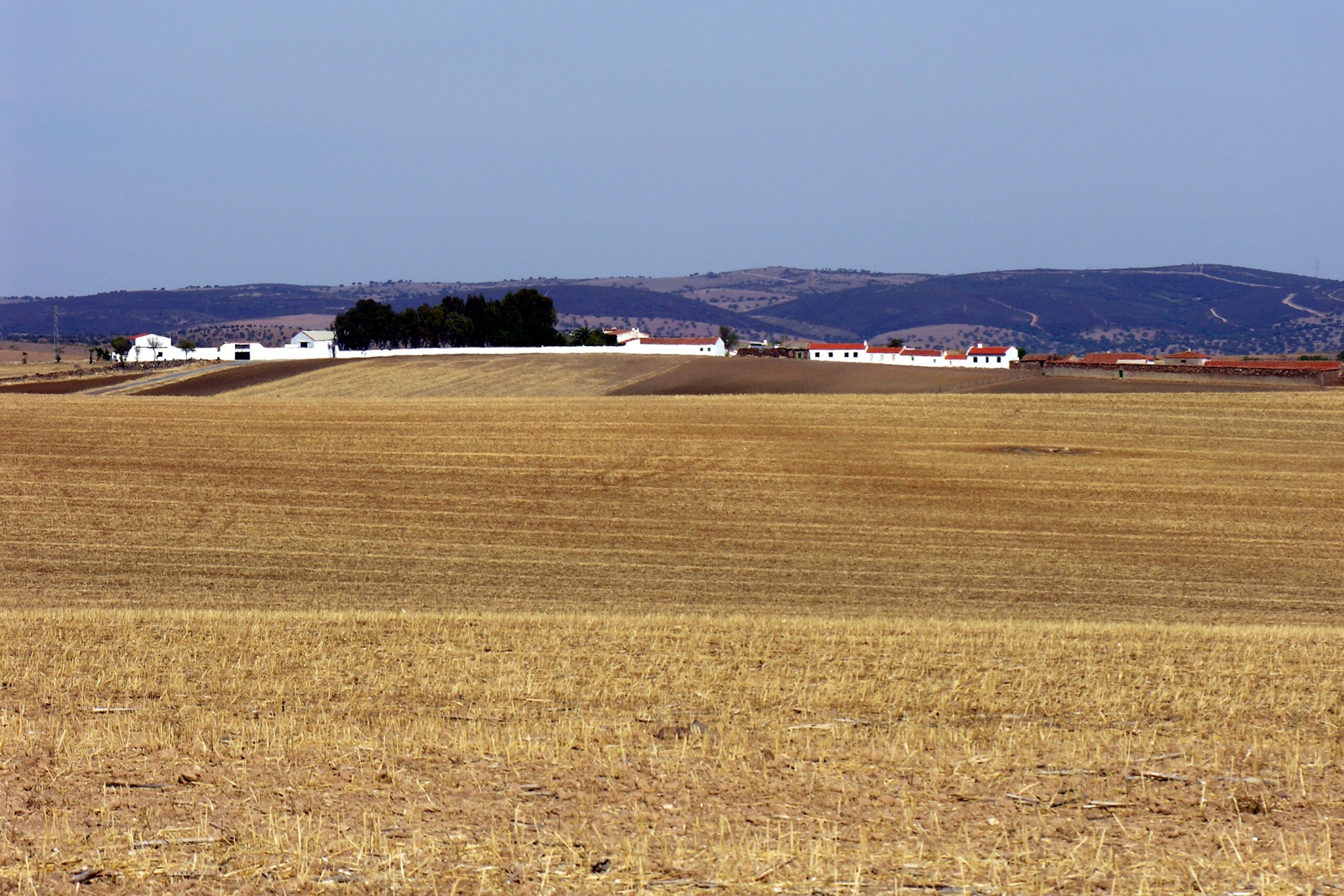 Spaans, dor landschap